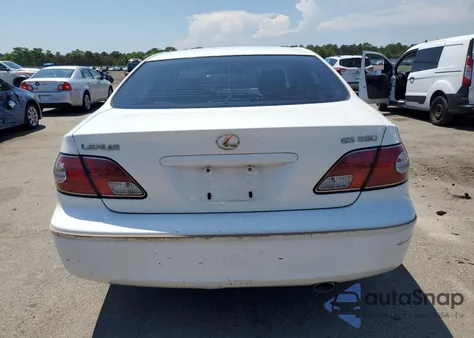 2004 Lexus Es 330 из США, поврежденный, VIN JTHBA30G640013778